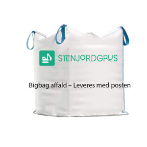 Bigbag 2m3 til farligt affald - Lev. med post