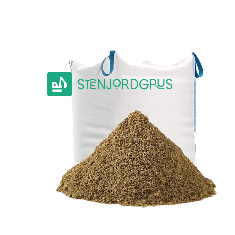 Filtersand Drænsand 0-4mm Bigbag - 1000kg