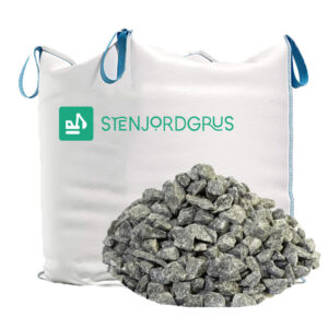 Gråmix Granitskærver 16-25mm Bigbag (1000 kg)