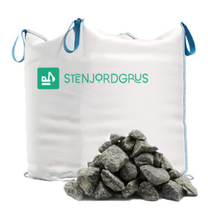 Gråmix Granitskærver 32-64mm Bigbag (1000 kg)