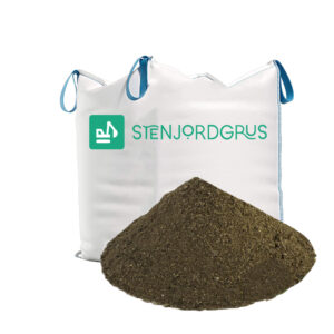 Parkgrus m. Skærver 0-8mm Bigbag (1000kg)