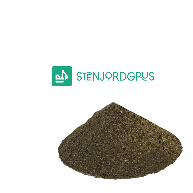 Parkgrus m. Skærver 0-8mm Løst