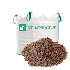 Rødmix Granitskærver 5-8mm Bigbag (500kg)