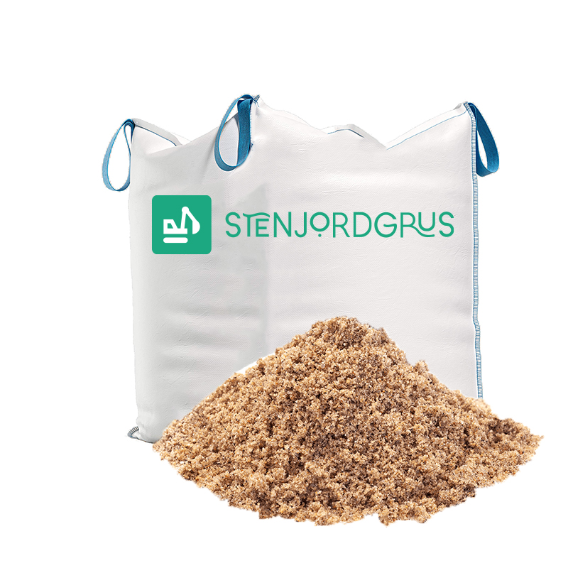 Sandkassesand 0-2mm Bigbag (1500 kg)