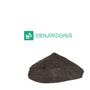Stenmel Sort 0-2mm Løst