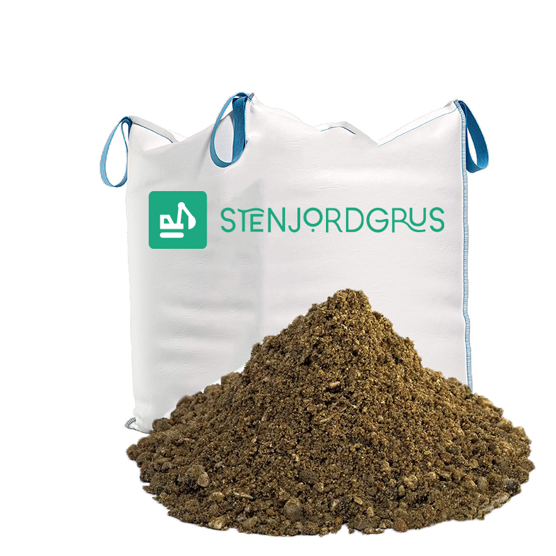 Støbesand / Betonsand 0-4mm Bigbag (1000 kg)