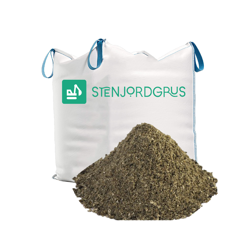 Vasket Sand 0-4mm Bigbag (500 kg)